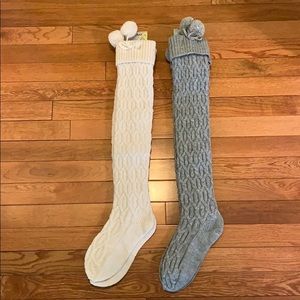 La vie en rose long lounge socks